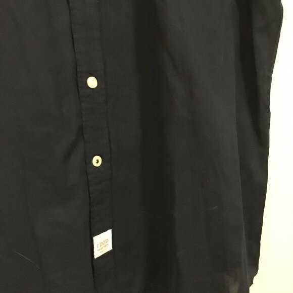 Izod Seaside Poplin 100% Cotton Button Down Shirt - Picture 5 of 15